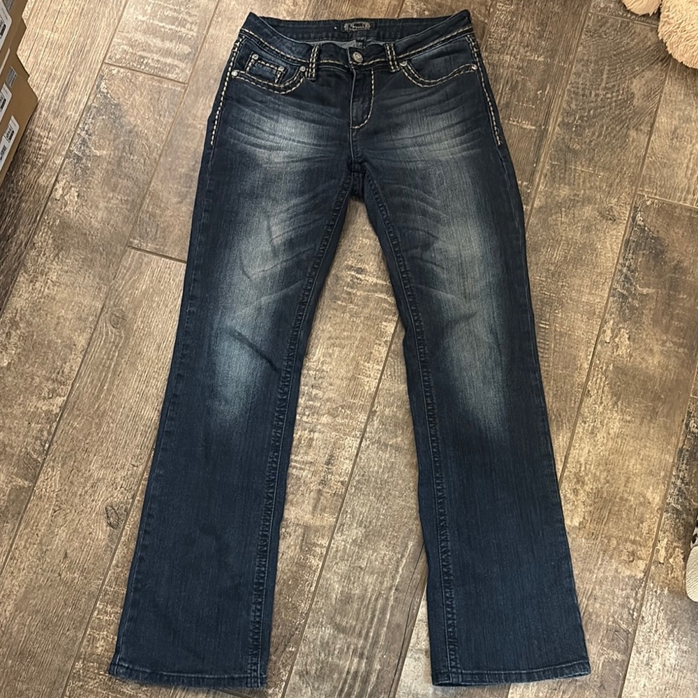 Stylish Dark Blue Women's Jeans